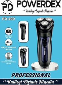 Resim Powerdex PD-400 Silindir Başlıklı Tıraş Makinesi 