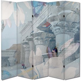 Resim dbsanat Tarih Temalı Özel Tasarım Paravan Room Divider 180 x 200 cm 