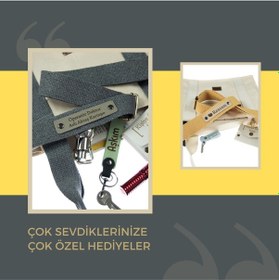 Resim Miaju Krem Renk, Kanvas Çantalar İçin Kişiye Özel, 120 Cm, Omuz Askısı, Arkadaşına Benzersiz Hediye Krem 