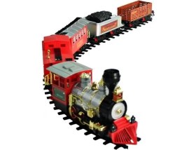 Resim MCM Group 1555 Klasik Tren Seti Sesli ve Işıklı 35 Parça 