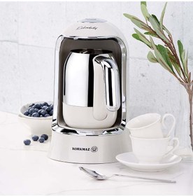 Resim Korkmaz Kahvekolik Otomatik Kahve Makinesi Vanilya A860-12 