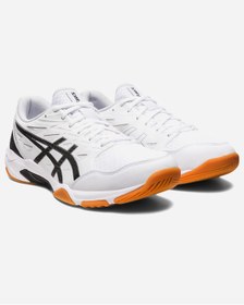Resim Asics GEL-ROCKET 11 Erkek Beyaz Siyah Voleybol Ayakkabısı 1071A091-101 