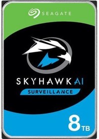 Resim Seagate Skyhawk Aı St8000ve001 8tb 256mb 3.5 Sata 3 7/24 Adad10sea0006 