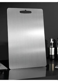 Resim Erya Home Paslanmaz Çelik Antibakteriyel Kesme Tahtası Yüksek Kalite 24 x 36 