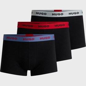 Resim Hugo Erkek Boxer 50532611 968 Siyah Siyah 