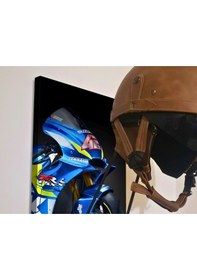 Resim Özel Fotoğraflı Kask Askısı, Motorcu Kask Askısı, Personalv89 