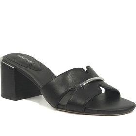 Resim Nine West ELEGAN 6FX Siyah Kadın Topuklu Terlik 