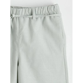 Resim LC Waikiki Lc Waıkıkı Yeşil Loose Fit Kız Çocuk Pantolon 