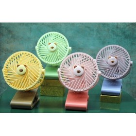 Resim Kapamarka Şarjlı Masa Fanı Vantilatör 