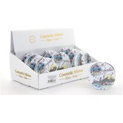 Resim Taşlı İstanbul Tasarımı El Aynası İnce Model 12 - 9044019484889do 