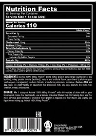 Resim Universal Animal Whey Protein Vanilya Aromalı 454 Gr Vanilya 