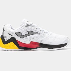 Resim Joma Set Men 2402 Beyaz Kırmızı Erkek Tenis Ayakkabısı 
