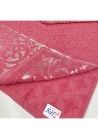 Resim Bimar Bukle Jakarlı Soft Motif Desenli El Ve Yüz Havlusu 50 X 90 Cm X 3 Adet Çok Renkli 