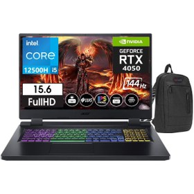 Resim ACER Nitro 5 AN515-58-503P I5 12500H 64GB 1TBSSD RTX4050 15.6" 144Hz IPS Fhd W11H NHQLZEY00117+ZETTAÇNT 