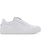 Resim Derimod Kadın Beyaz Bağcıklı Deri Sneaker 24WFD290018 