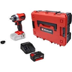 Resim Einhell TP-CW 18 Li Bl Akülü Somun Sıkma Makinesi + 1 X 4 Ah Akü Çantalı 