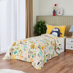 Resim Nuvomon Orman Desenli Çocuk Pikesi - 160x220 cm 