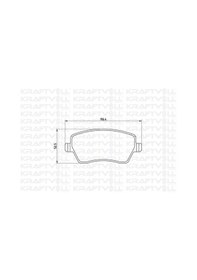 Resim Nissan On Fren Balatası Micra K12 03 Note 06 Clio Iıı 05 Modus 04 Duster 10 Logan 04 Dokker 12 - Kraftvoll 07010083 