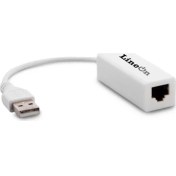 Resim Lineon USB 2.0 Ethernet Kartı 10/100MBPS 