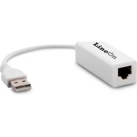 Resim Lineon USB 2.0 Ethernet Kartı 10/100MBPS 