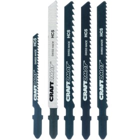 Resim Craftomat Dekupaj Testere Ucu 5'li Set 