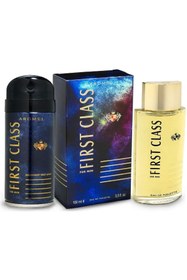Resim First Class Fırst Class 100 Ml Edt + 150 Ml Deodorant 2 Li Erkek Set 