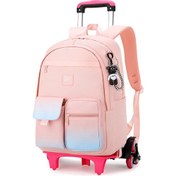 Resim Lovehome Düz Renk Çocuk Sırt Çantası - Pembe (Yurt Dışından) 