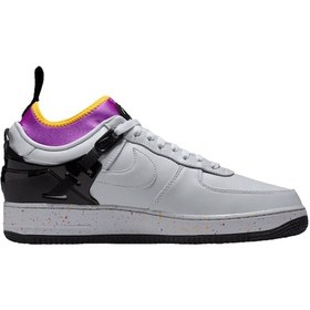 Resim Nike Air Force 1 '07 Low Siyah Unisex Günlük Ayakkabı Gore-tex Dq7558-001 Gri 
