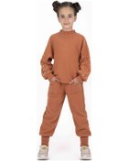 Resim Bestkids Kız Çocuk Balon Kollu İnci Detaylı Sweatshirt 001 