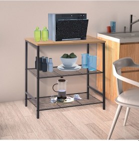 Resim Retodesign Atlantik Çam Çok Amaçli Raf , Mutfak Bangosu 1700a 