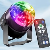 Resim Uzaktan Kumandalı 7 Modlu LED Disko Topu Parti Işığı - Renkli Sesle Aktive Edilen Sahne Işıkları KTV, Ev Dekoru, Doğum Günleri, Cadılar Bayramı, Noel ve DJ Barları İçin - USB Güçlü, Çok Odalı Uyumlu, Etkinlik Aydınlatması | Çok Renkli LED Işıklar | Kolay Kurulum Işıkları, Disko Parti Malzemeleri 