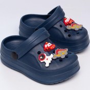 Resim 24-29 Numara Kaymaz Taban Terlik Lacivert Lacivert 