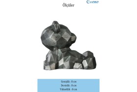 Resim Evene Kapı Stoperi Gümüş Eskitme Renk Dekoratif Kapı Tutucu Durdurucu 2 Adet Model 7 