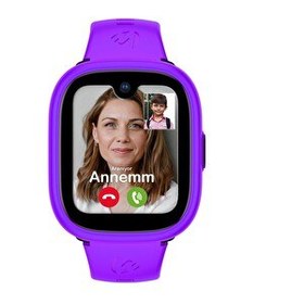 Resim Wiky Watch 5 Plus - Görüntülü Arama Gps Sos Sağlık Takibi Güvenli Alan Mor Akıllı Çocuk Saati 