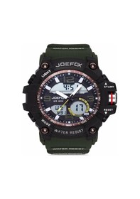 Resim Joefox Jfx-1614M-Grn Dijital Analog Erkek Kol Saati 