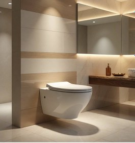 Resim Ideal Standard - Stream Plus Rimless Asma Klozet + Yavaş Kapanan Kapak Outlet - Z273901tk- Diğer 