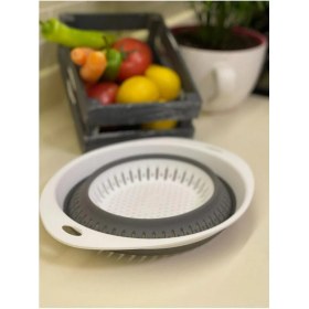 Resim Akay Katlanır Oval Süzgeç AK696 