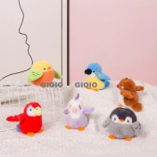 Resim Silver1 Bebek Makine Bebek Sevimli Karikatür Peluş Bebek Çanta Çekicilik Öğrenci Bebek Asılı Anahtar (Yurt Dışından) 