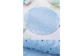 Resim Normadia Kaydırmaz Banyo Duş Matı, Silikon Pedi, Vantuzlu Paspas, Güvenli ve Konforlu 