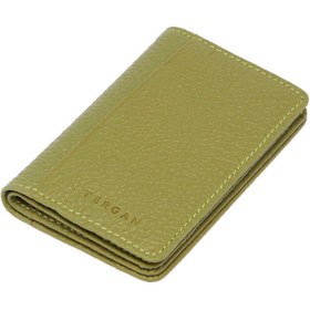 Resim Yeşil Deri Unisex Kredi Kartlık - S1KK00001601-G8Z 