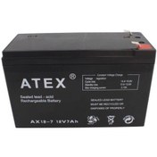 Resim Atex Ax12-7 12V 7Ah Akü / 509835490 