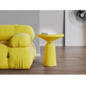 Resim Echo Furniture Elegance Çinko Sarı Sehpa 