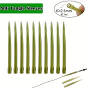 Resim 60/100 Adet Sazan Balıkçılığı Dolaşma Önleyici Kılıflar - Tangle-Free Rig Yapımı, Koşu, Helikopter Rigleri ve Paternoster'lerle Uyumlu - Tatlısu ve Tuzlu Su Sazan Balıkçılığı İçin Dayanıklı Olta Aksesuarları - Başlangıç Seviyesi ve Profesyoneller için İdeal Kaliteli Rig Kılıfları 