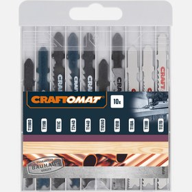 Resim Craftomat Dekupaj Testere Bıçağı T-Shank Wood And Metal 