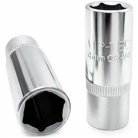 Resim Vıp-tec 1/4 Altı Köşe Derin Lokma 4 Mm 