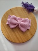 Resim SeherBebeButik Kız Çocuk & Bebek Kaşkorse Fiyonklu Bandana 