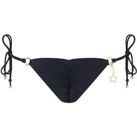 Resim Agent Provocateur Malisa Bağcıklı Bikini Altı - Lüks Italyan Kumaş, Spf 50+, Hızlı Kuruyan, Modern Tasarım Siyah 