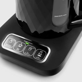 Resim Esmo Home Karaca Robotea Pro Quartz 4 In 1 Konuşan Çay Makinesi Black Chrome 