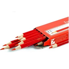 Resim Faber-Castell Kopya Kalemi Kırmızı 1410 12'li Paket 