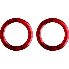 Resim Aiorwel Benz C-Class W204 2007-2010 Için Kırmızı Karbon Fiber Gösterge Paneli Hava Menfezi Iç Döşemesi (Yurt Dışından) 